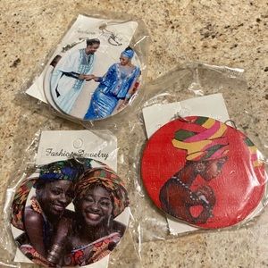 Earring African fashion